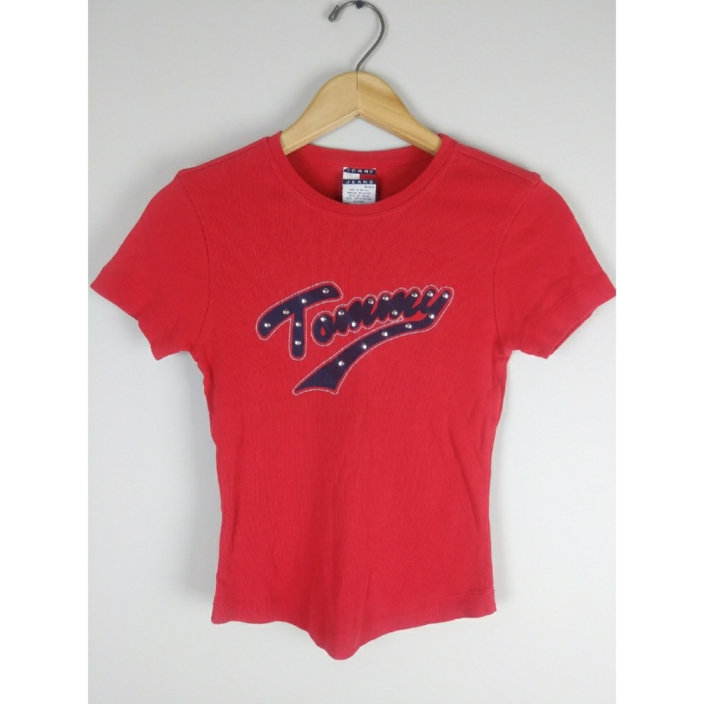 Vintage Tommy Hilfiger shirt with blingys